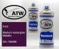 Preview: Ford, Medium Aubergine Metallic, GA / M6486: 400ml Sprühdose + 400ml Klarlack - Set, von ATW Autoteile West.